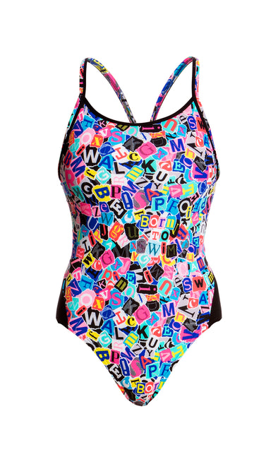 HANDSOME RANSOM | LADIES DIAMOND BACK ONE PIECE