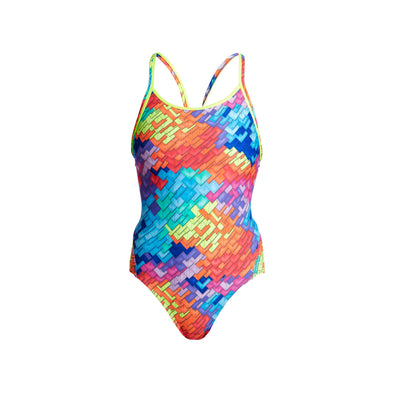 LAYER CAKE | LADIES DIAMOND BACK ONE PIECE