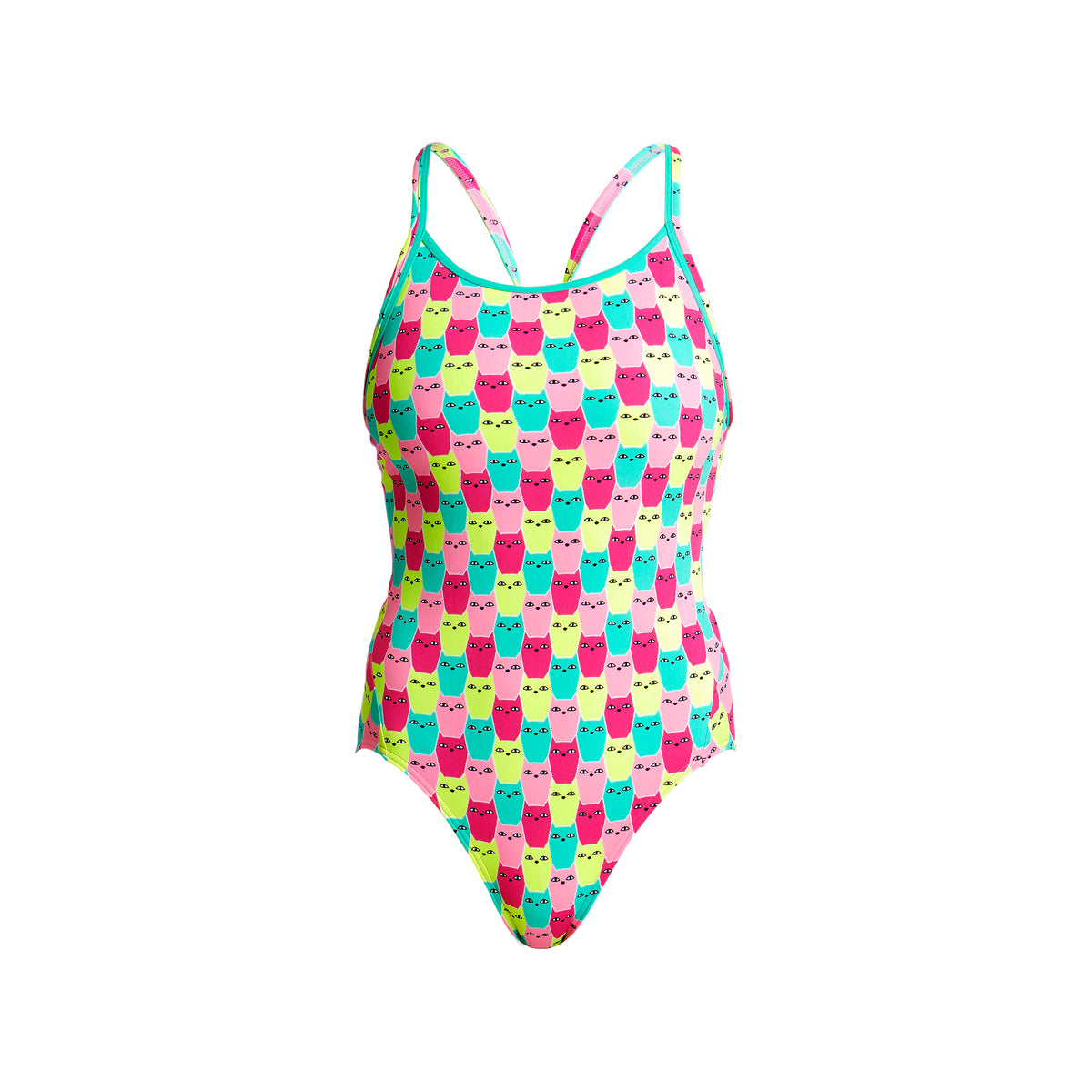 MINTY MITTENS | LADIES DIAMOND BACK ONE PIECE