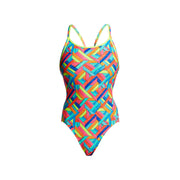 PANEL POP | LADIES DIAMOND BACK ONE PIECE