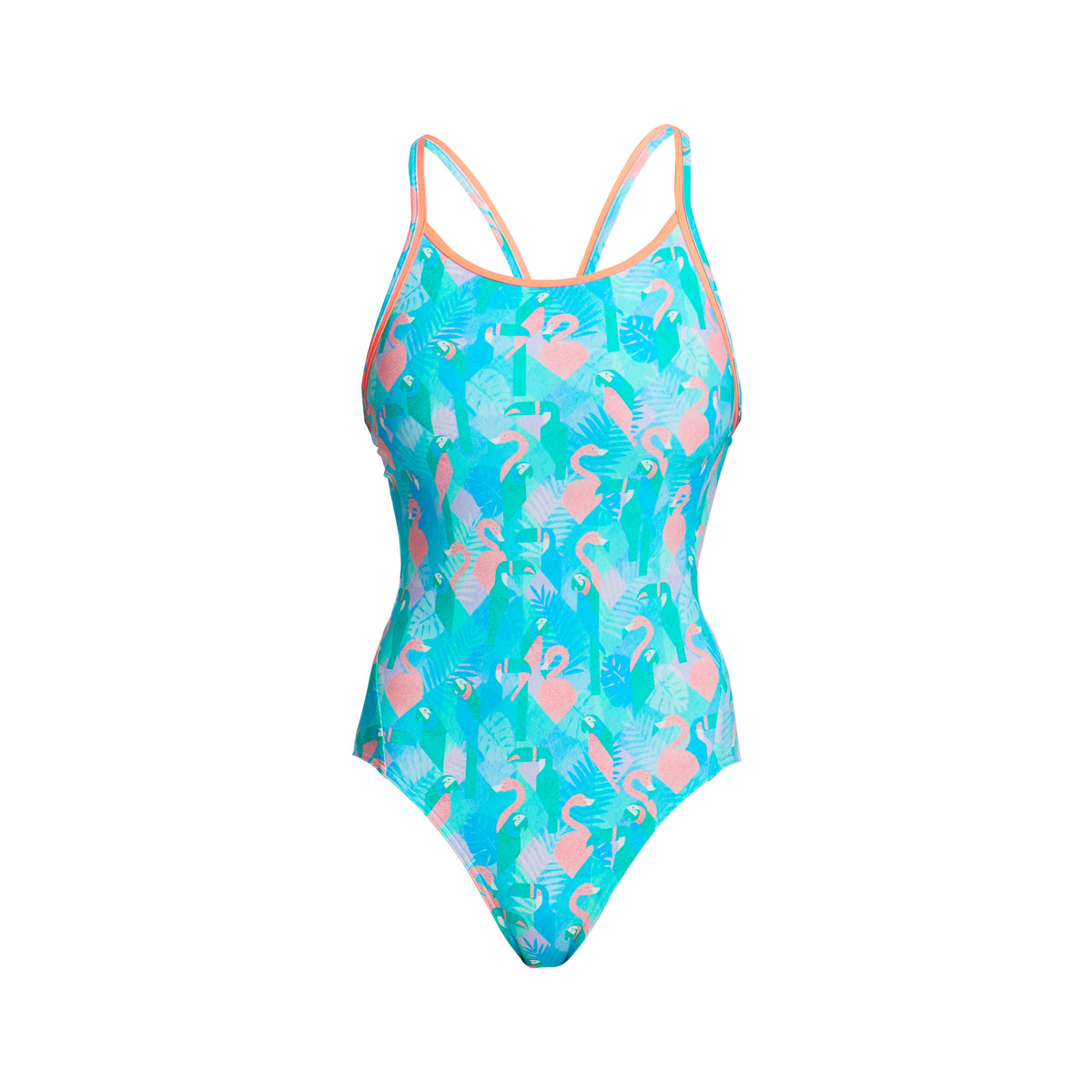 PASTEL PARADISE | LADIES DIAMOND BACK ONE PIECE