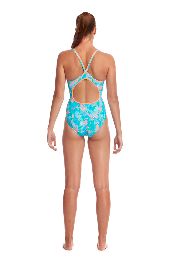 PASTEL PARADISE | LADIES DIAMOND BACK ONE PIECE