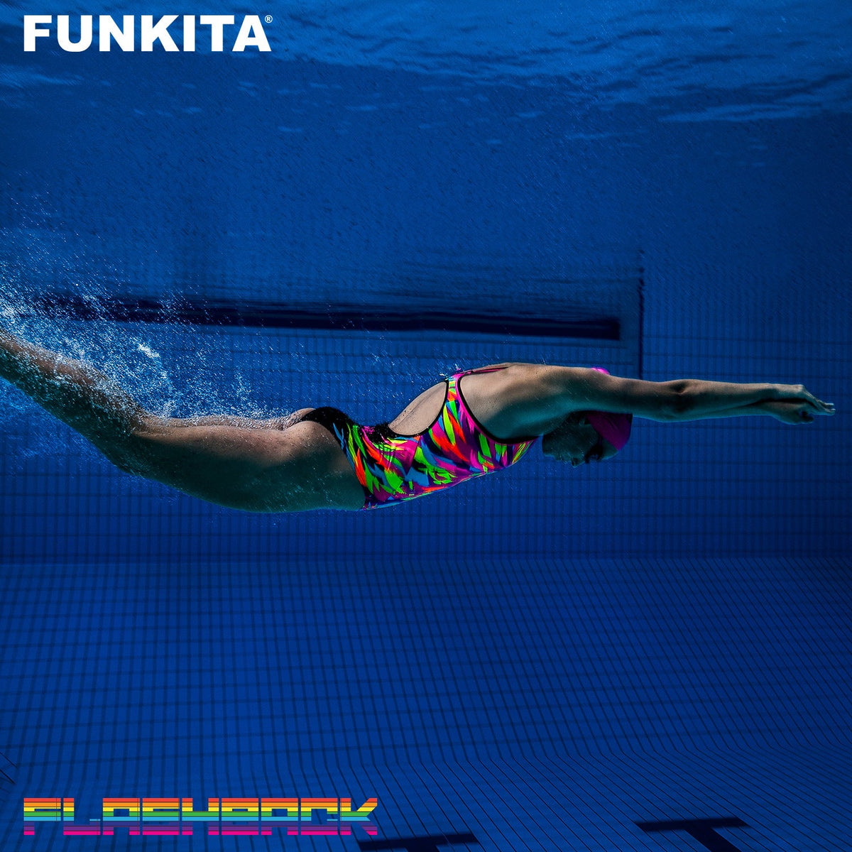 Pride Power | Girls Diamond Back One Piece
