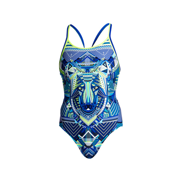 SEA WOLF | LADIES DIAMOND BACK ONE PIECE