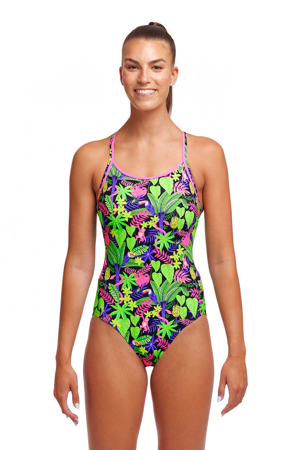 Sloth Slumber | Ladies Diamond Back One Piece