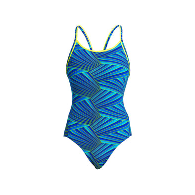 STREAKER | LADIES DIAMOND BACK ONE PIECE