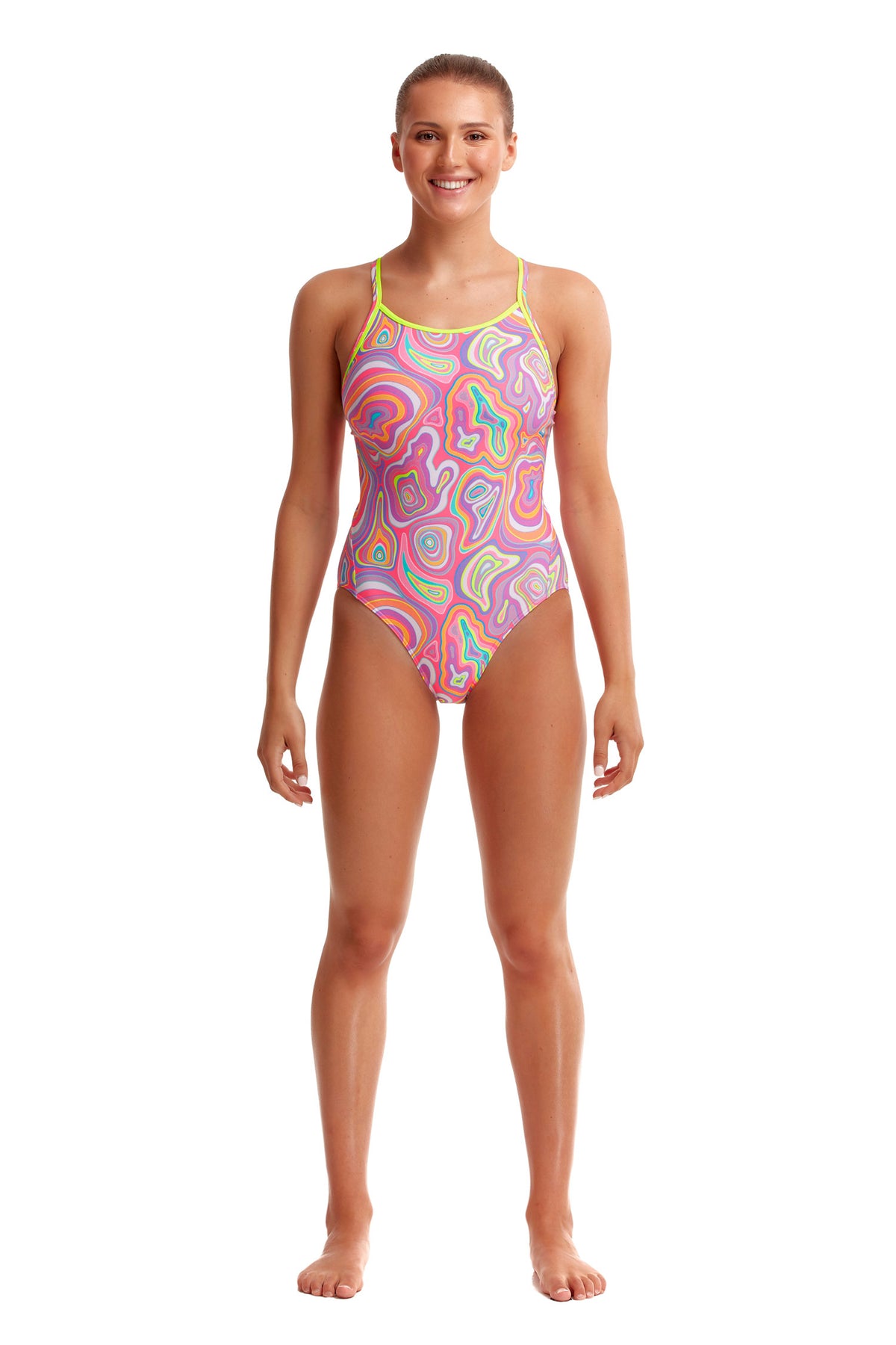 Sugar Highs | Ladies Diamond Back One Piece