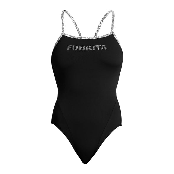 Black Current | Ladies Single Strap One Piece