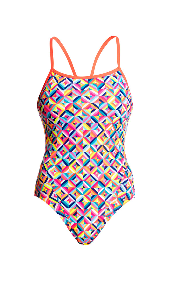 Flash Bomb | Ladies Single Strap One Piece