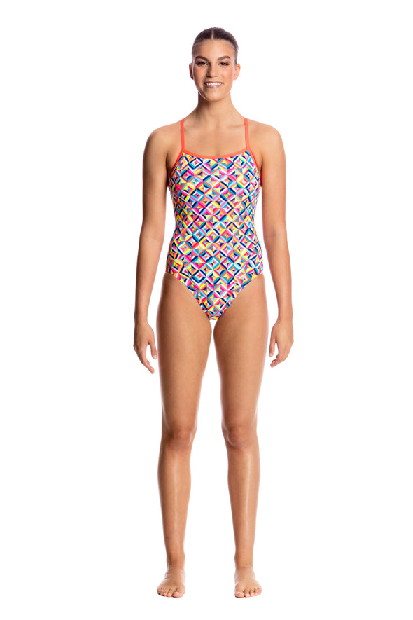 Flash Bomb | Ladies Single Strap One Piece