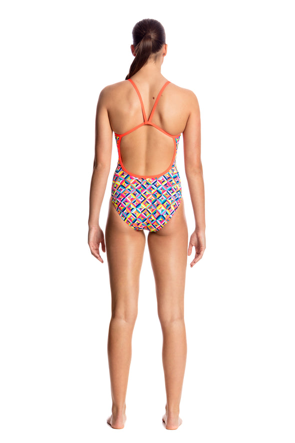 Flash Bomb | Ladies Single Strap One Piece