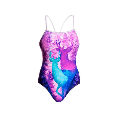 Forest Fawn | Ladies Single Strap One Piece