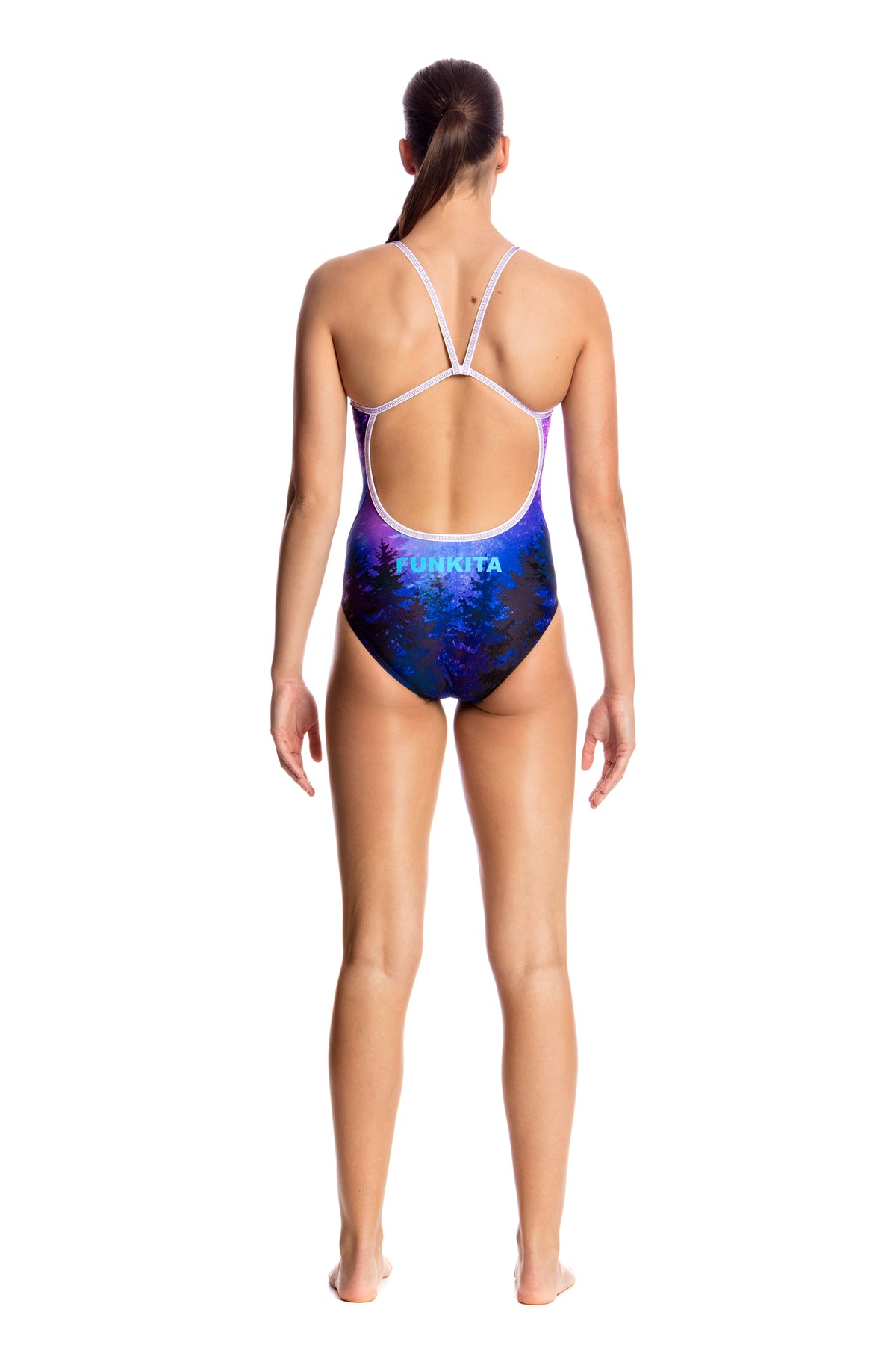 Forest Fawn | Ladies Single Strap One Piece