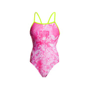 Pink Bliss | Ladies Single Strap One Piece