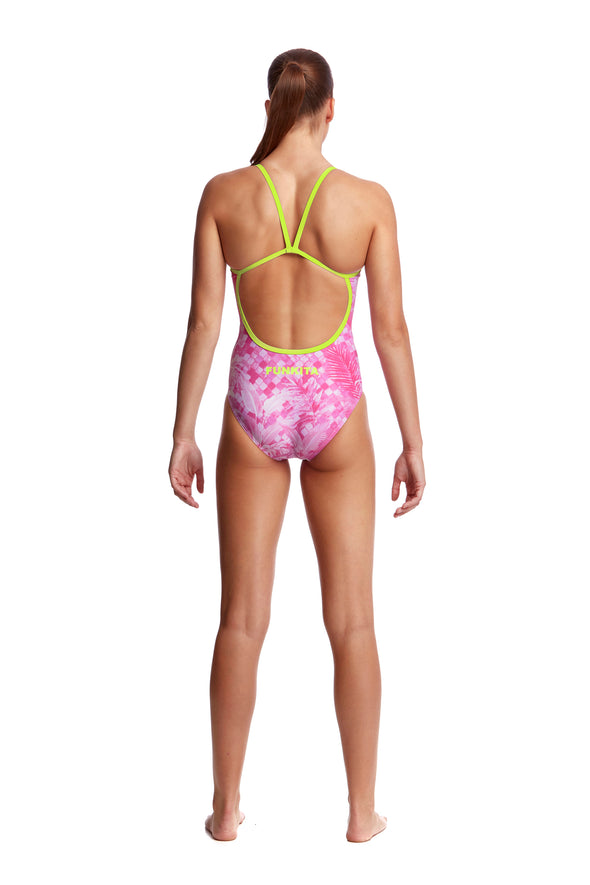 Pink Bliss | Ladies Single Strap One Piece