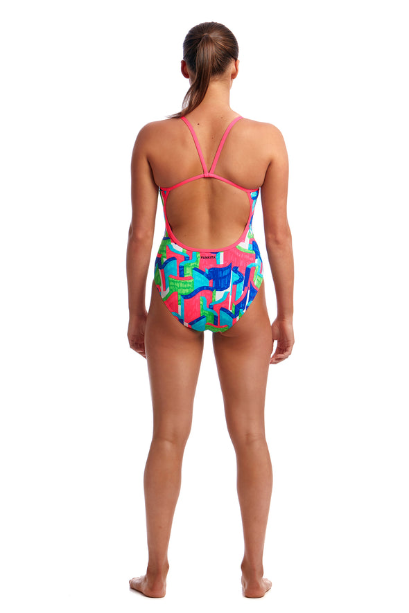 Texta Towers | Ladies Single Strap One Piece