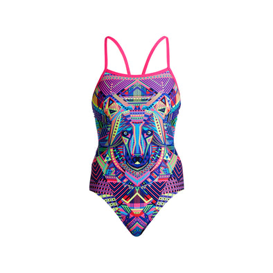 WOLF PACK | LADIES SINGLE STRAP ONE PIECE