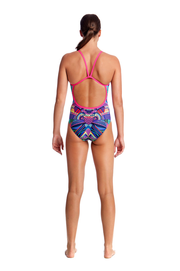 WOLF PACK | LADIES SINGLE STRAP ONE PIECE