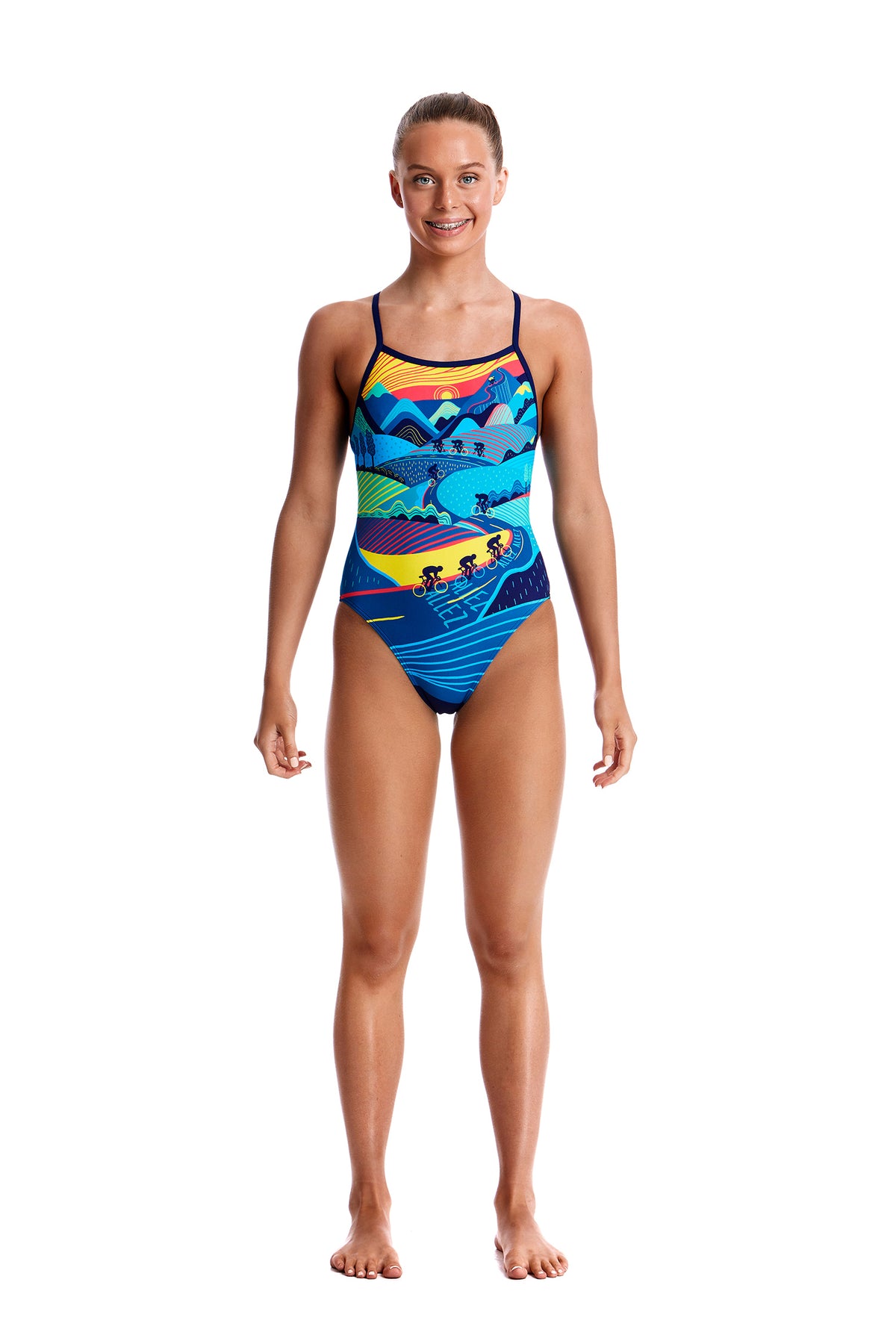 Allez Allez | Girls Single Strap One Piece