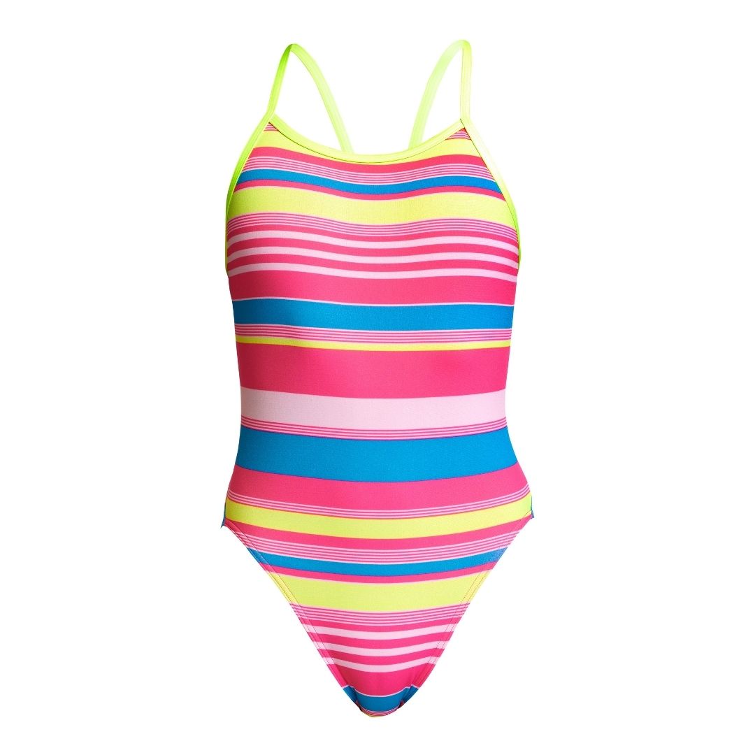 Barbie Blue | Girls Single Strap One Piece