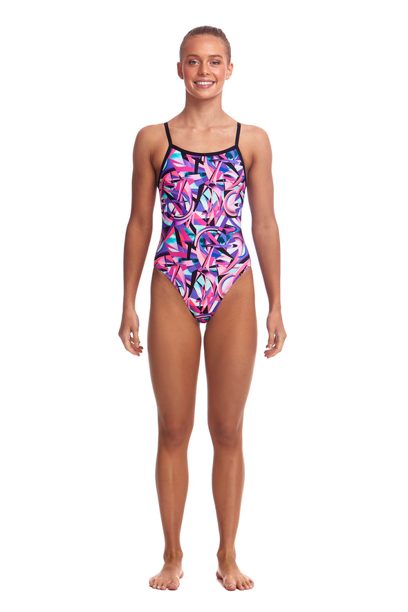 LIMITLESS | GIRLS SINGLE STRAP ONE PIECE