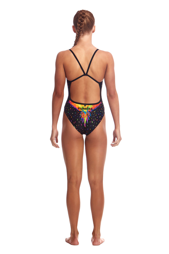 LOVEBIRD | GIRLS SINGLE STRAP ONE PIECE