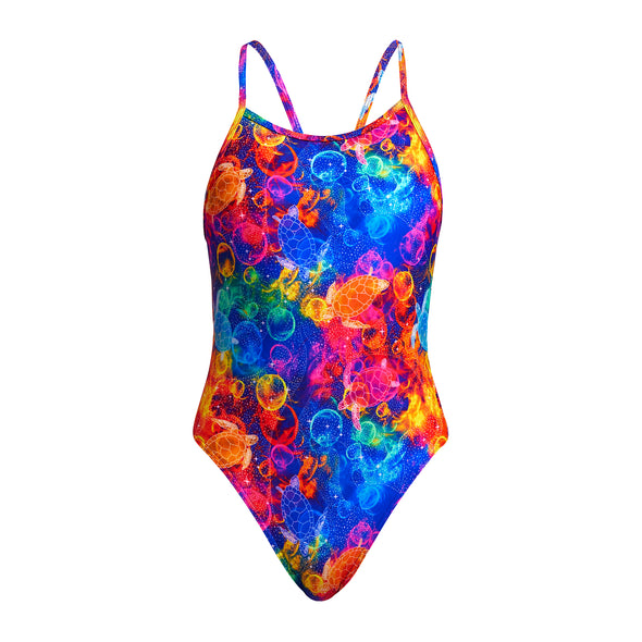 Ocean Galaxy | Girls Single Strap One Piece