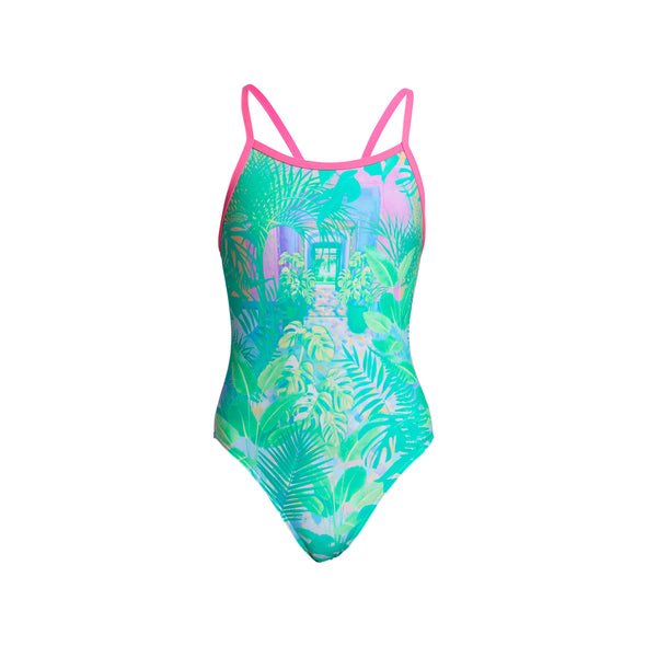 OCEAN VIEW | GIRLS SINGLE STRAP ONE PIECE