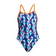 Pengoo Parade | Girls Single Strap One Piece