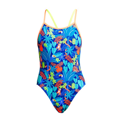 Slothed | Girls Single Strap One Piece