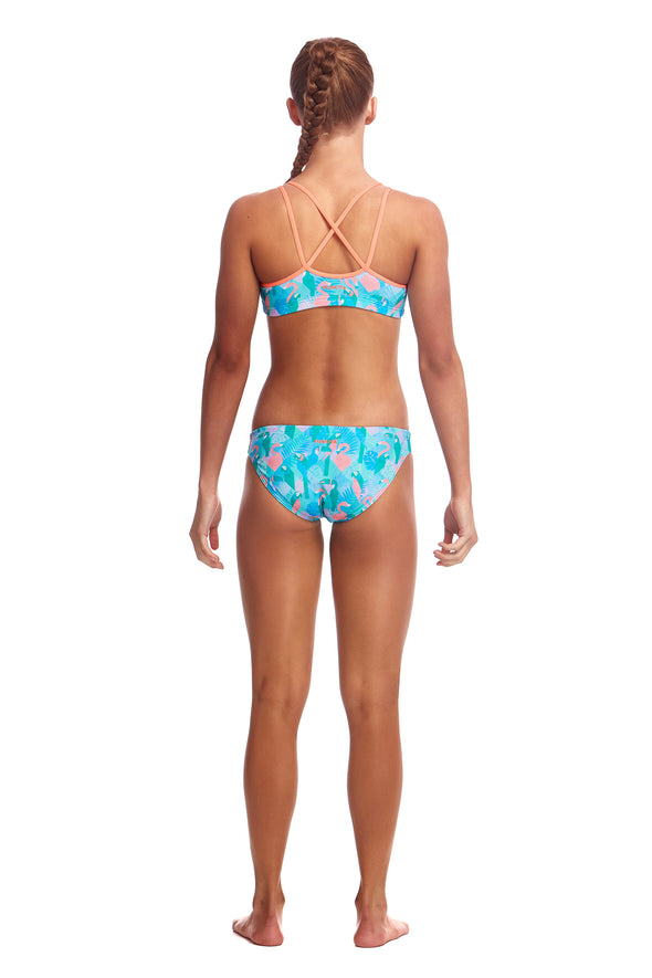 PASTEL PARADISE | GIRLS CRISS CROSS TWO PIECE