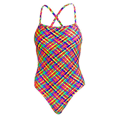 BASKET CASE | GIRLS STRAPPED IN ONE PIECE