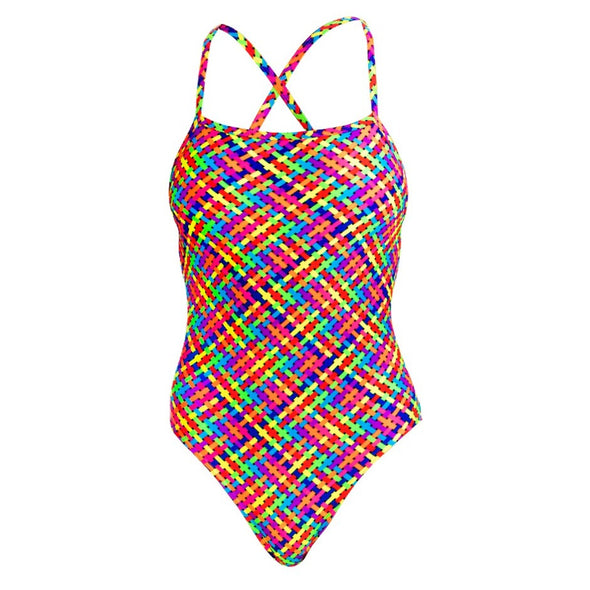 BASKET CASE | GIRLS STRAPPED IN ONE PIECE