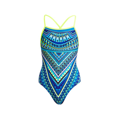 ICE QUEEN | GIRLS STRAPPED IN ONE PIECE