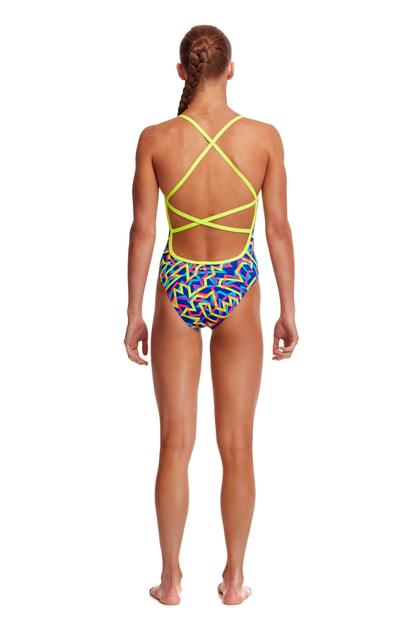 Noodle Bar | Girls Strapped In One Piece