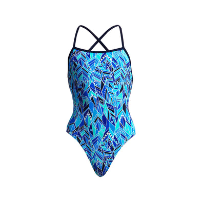 BLUE BIRD | LADIES STRAPPED IN ONE PIECE