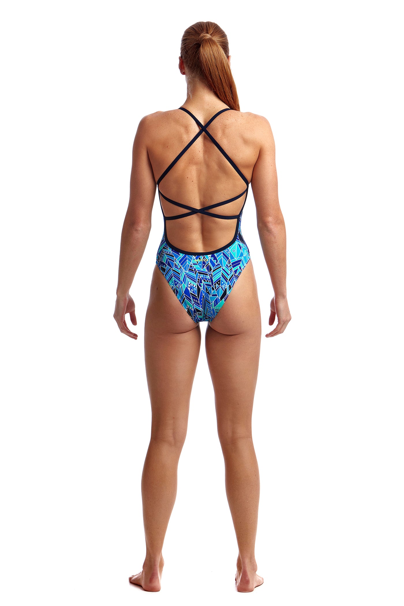 BLUE BIRD LADIES STRAPPED IN ONE PIECE swimshop2u