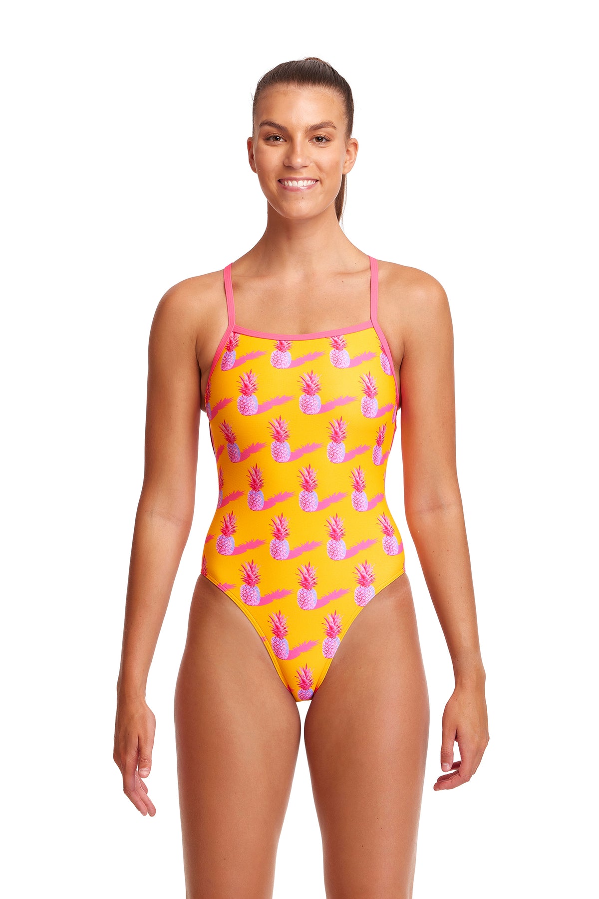 Pineapple Punch | Ladies Strapped In One Piece