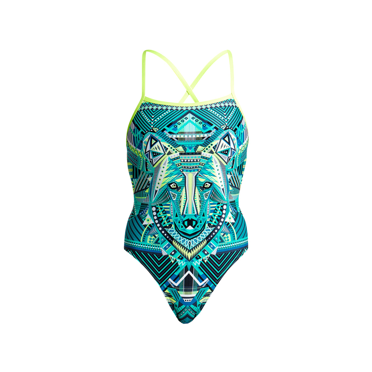 WEAR WOLF | LADIES STRAPPED IN ONE PIECE