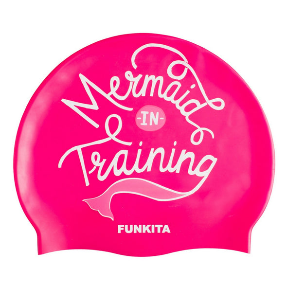 Mermaid In Training | Silicone Swimming Caps
