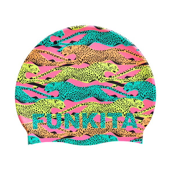 Lying Cheet | Silicone Swimming Caps