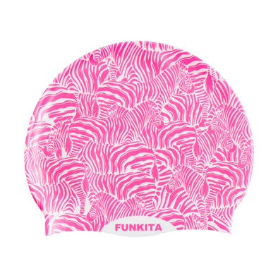 Painted Pink | Silicone Swimming Caps
