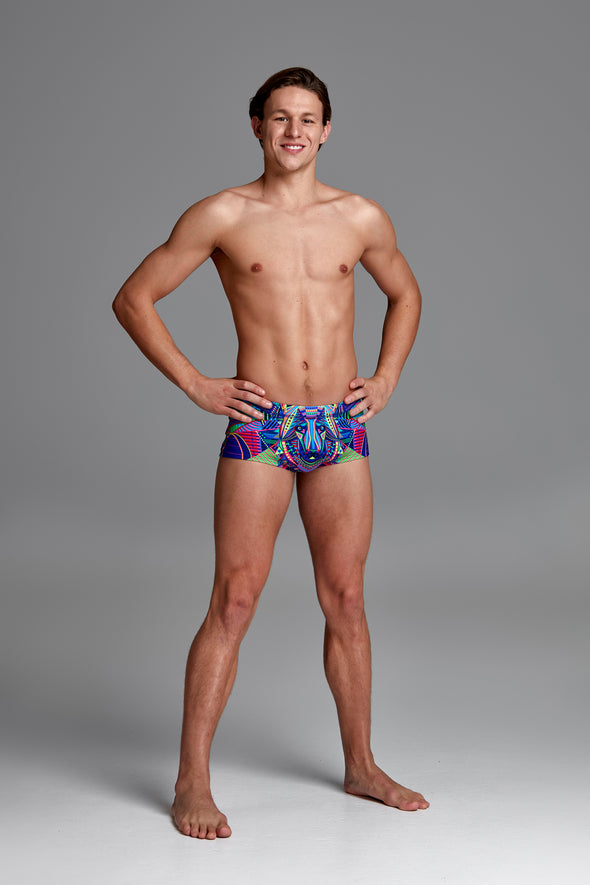 WOLF PACK | MENS PLAIN FRONT TRUNKS