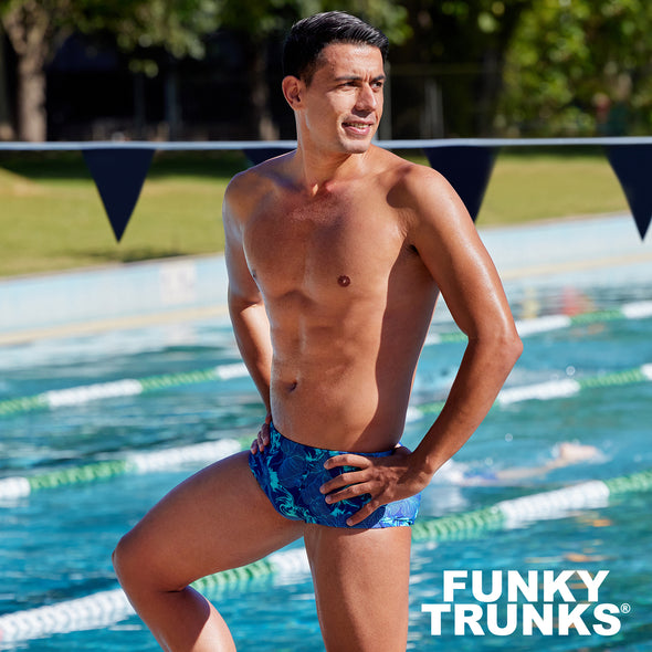 Deep Blue | Mens Classic Trunks