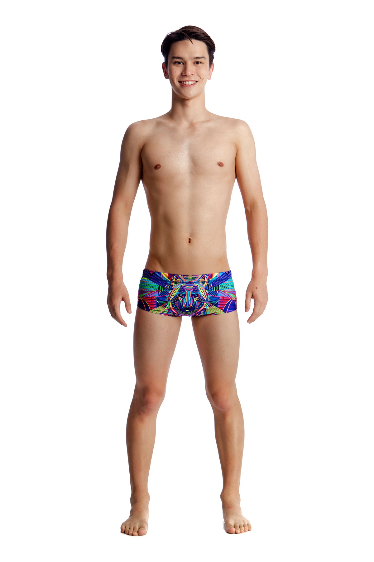 Wolf Pack | Boys Printed Trunks
