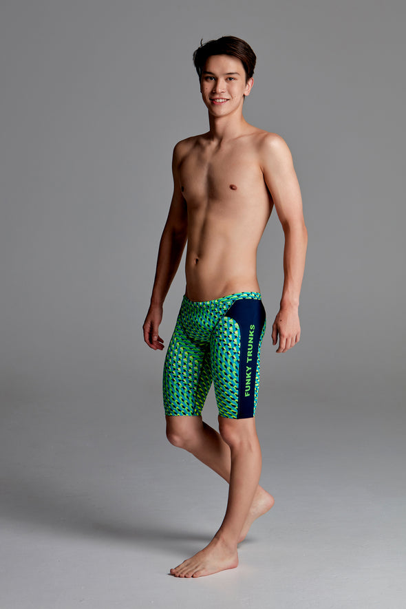 GREEN GATOR | BOYS TRAINING JAMMERS