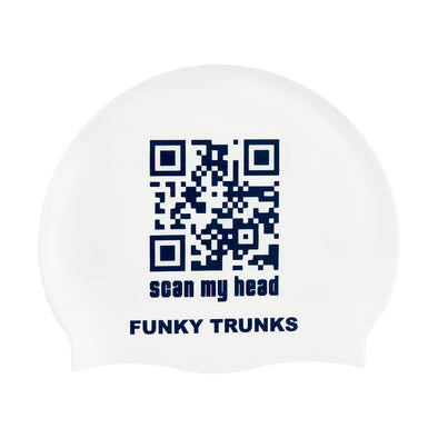 Scan My Head | Silicone Swimming Caps