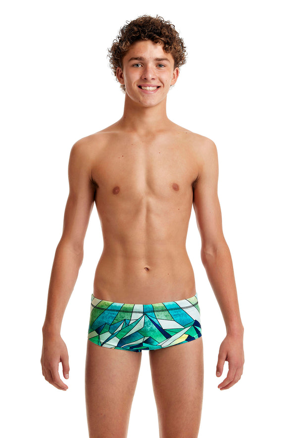 Big Blanc | Boys Sidewinder Trunks