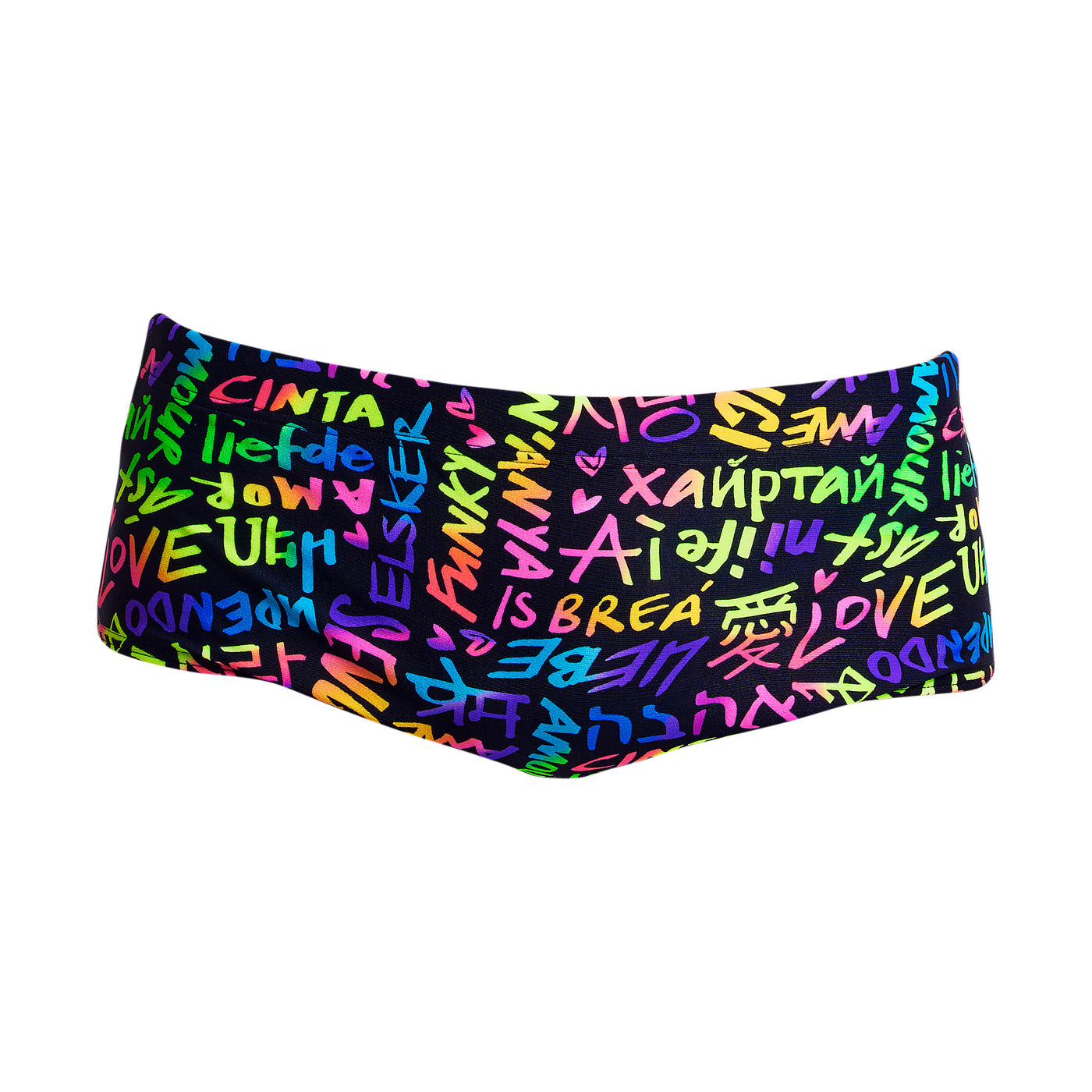 76‐⑲DWE Fun With Words/Fun andAdventures Love Funky | Mens Sidewinder Trunks – swimshop2u.com