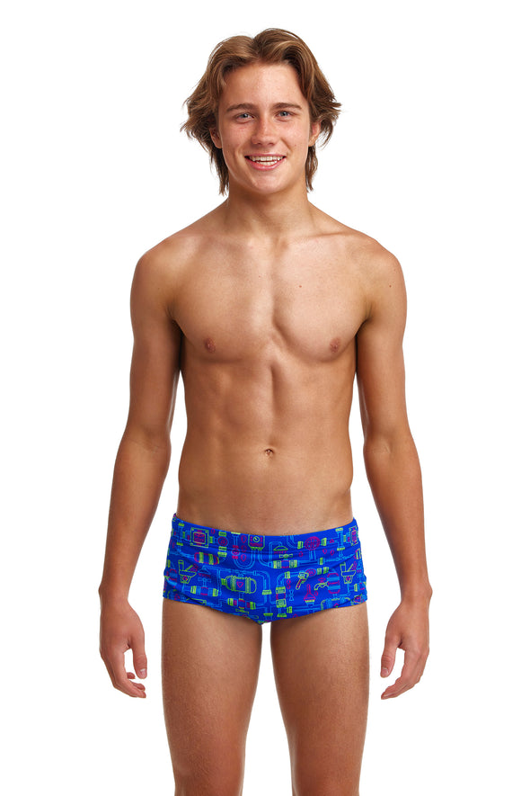 Backed Up | Boys Sidewinder Trunks